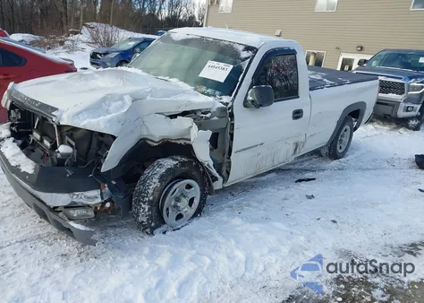2004 Chevrolet Silverado 1500 Work Truck из США, поврежденный, VIN 1GCEC14V84Z325599